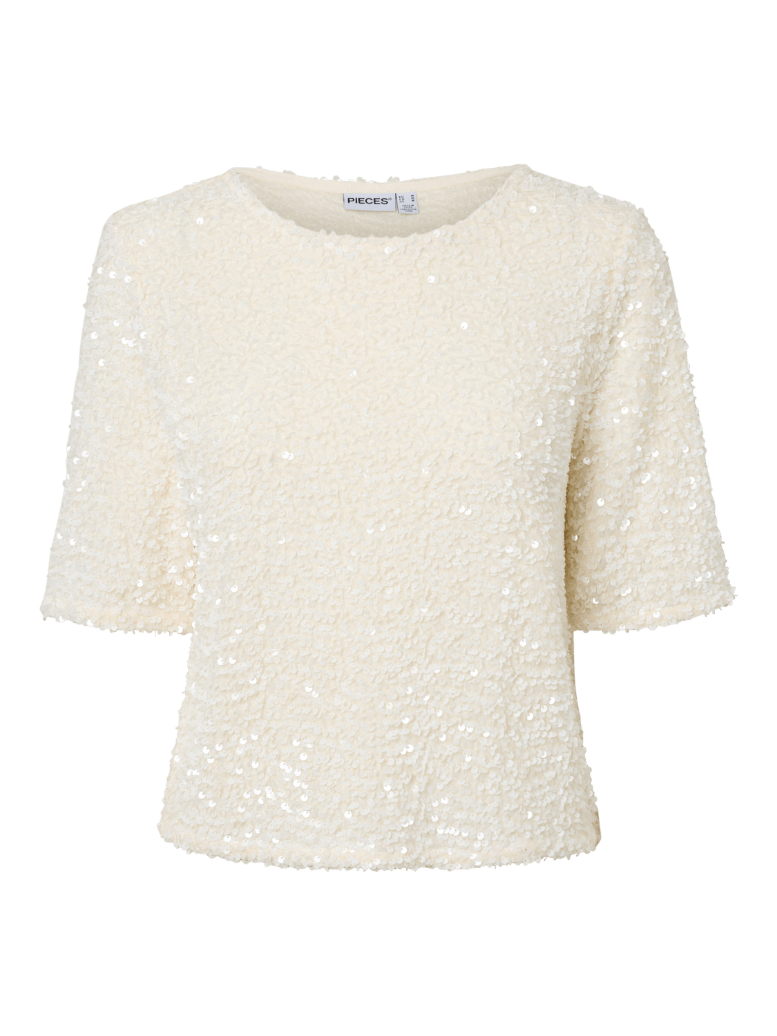 PCKAMMY Top - Cloud Dancer - VERO MODA & VILA Bergvik